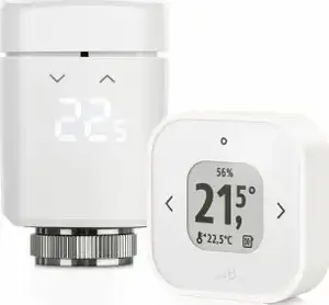 Smart radiator thermostat kit Eve Systems GmbH Eve Thermo Comfort Set with Eve Thermo and Eve Thermo Control (Matter)