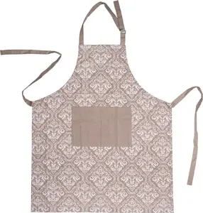 Protective Cotton Kitchen Apron ORION 960366 — universal, unisex, full-length
