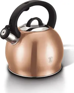 Kettle berlinger haus BH-7502 3L with whistle, rose gold finish
