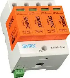Ограничитель перенапряжений Simet B+C 4P 30 кА 275 В (модель 85201010)