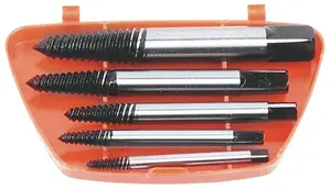 Screw Extractor Set Top Tools 14A105 for Broken Screws M3.3–M19, 5 pcs