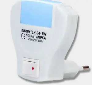 Ночник в розетку Rum-Lux LN-04 LED — компактная светодиодная встраиваемая лампа