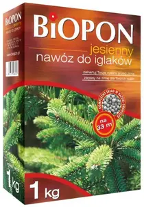 Удобрение для хвойных BIOPON 1 кг — осенняя формула (BR BIO-1078)