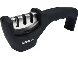 Точилка для ножей YATO YG-02351 выдвижная, 1 шт., чёрная