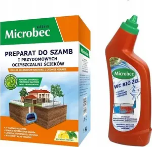 BROS Microbec Ultra 1 кг — средство для выгребных ям и локальных очистных сооружений