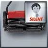 Einhell GE-HM 38 S-F ручная барабанная косилка Photo 5