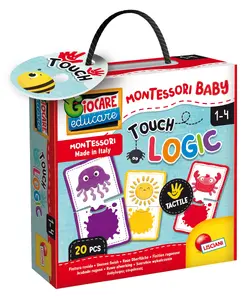 Educational toy Lisciani Montessori Baby Touch Logic for ages 1–4, single-player, multicolour