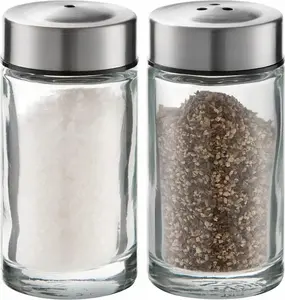 Salt and Pepper Mill Set KingHoff KH-1642 — Manual tabletop grinders, ceramic mechanism
