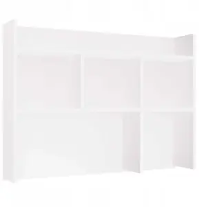 Desk Topper 100 cm White Korbi — Shelf for Books and Documents