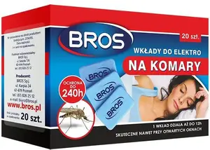 Запасные пластины для электрофумигатора от комаров BROS 20 шт (модель BRDF)