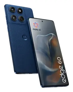 Смартфон Motorola edge 60 — 6,67" (16,9 см), MediaTek Dimensity 7300, 12 ГБ ОЗУ, 512 ГБ, 5200 мА·ч, Dual SIM, IP68, синий