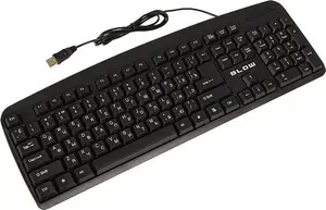 Keyboard BLOW KP-104 (MPN 84-208#) — wired USB, compact layout, standard keys