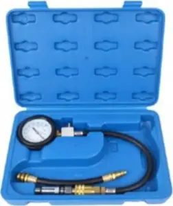 Compression Tester Rockforce RF-907G09 for Petrol Engines 0–21 bar, 4 Adapters