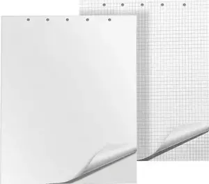 Flipchart Paper Pad Q-Connect 65 x 100 cm, Smooth, 50 Sheets, White