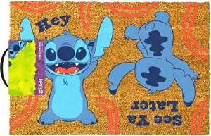 Коврик для дверей Pyramid International Lilo & Stitch 60×40 см кокосовое волокно