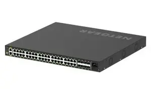 Slēdzis Netgear AV LINE M4250-40G8F-POE GSM4248P — 40x 1G porti, PoE atbalsts