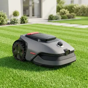Robotic lawn mower MOVA LiDAX Ultra 1600 — battery, 1600 m², 200 mm cutting width, 30–100 mm height, 13.8 kg, Red/Black
