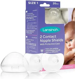 Barošanas aizsargi (nipeles uzlikas) Lansinoh 20 mm – Lansinoh KOS-781, komplekts