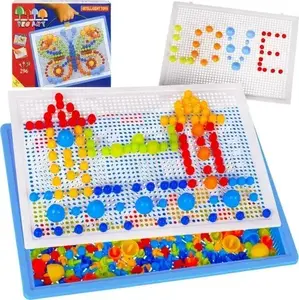 Wooden Mushroom Stacking Puzzle Madej Układanka grzybki — educational stacking toy