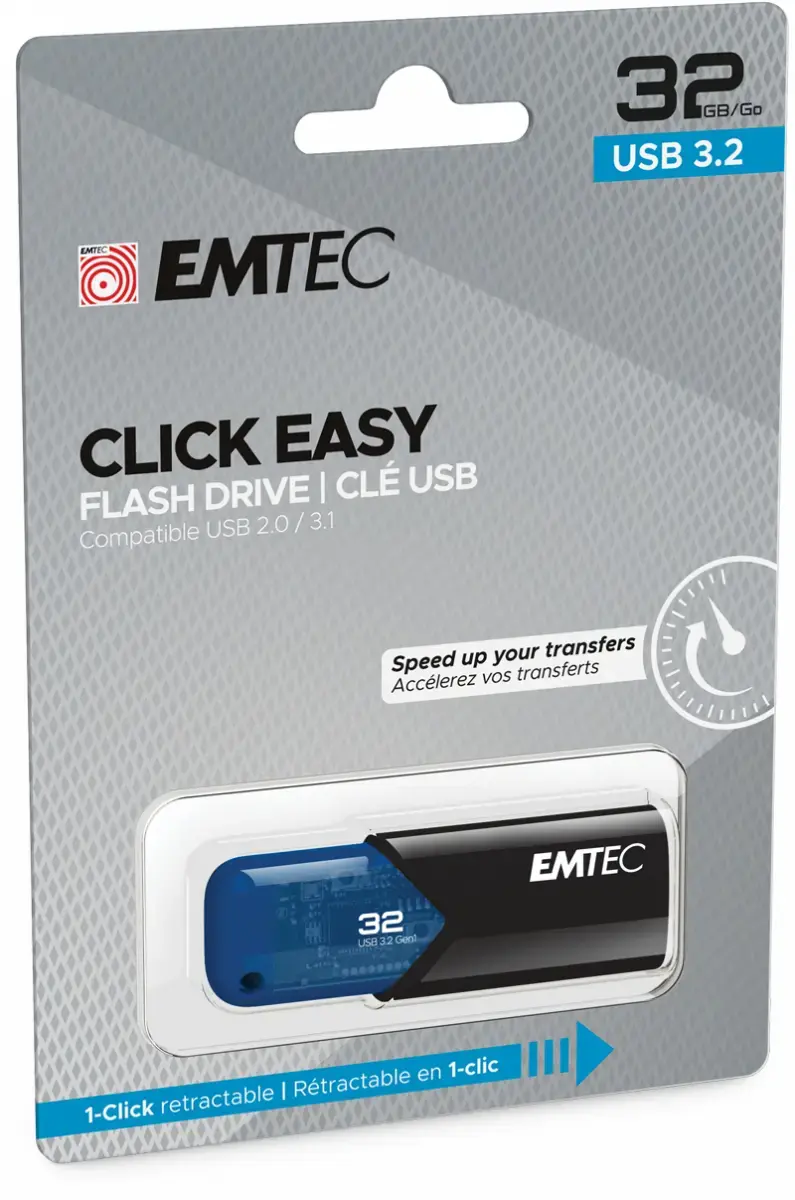 Emtec B110 Click Easy 3.2 32 GB zibatmiņa Photo 3