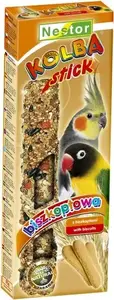 Nestor Biscuit Treat Stick for Medium Parrots