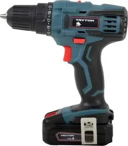 Cordless Drill Driver TRYTON TJV10AL 20 V with 1 x 1.5 Ah Battery