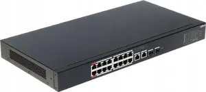 Tīklslānis DAHUA Technology DH-CS4218-16ET-135 - 16-portu Ethernet PoE slēdzis