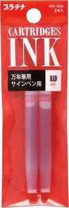 Ink Cartridges Platinum PLATINUM, 2 pcs, red