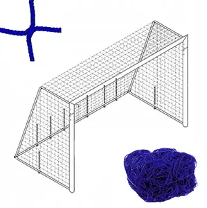 Vārtu tīkls 3x2 m YakimaSport — biezums 4 mm, zils