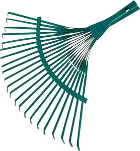 Rake Greenmill GR6502 22-tooth garden rake, metal tines, ergonomic handle