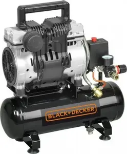 Компрессор Black & Decker B2BB104BND359 — безмасляный, бак 6 л, до 8 бар