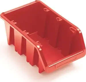 Storage Box Prosperplast SKRZYNKA MAGAZYNOWA TRUCK, plastic crate, 390×240×180 mm, red