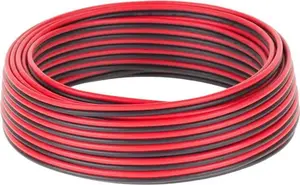 Speaker cable Cabletech CCA 0.75 mm² black-red, 10 m