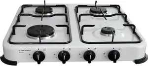 Freestanding gas cooktop Gasmaster BG-04 — 4 burners, stainless steel