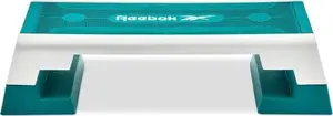 Step platform Reebok RAP-11150TL — Reebok step exercise platform, turquoise-white