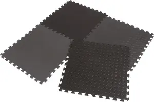 Сборный пенополиуретановый коврик-пазл для фитнеса Victoria Sport 60×60 см — набор 4 шт.