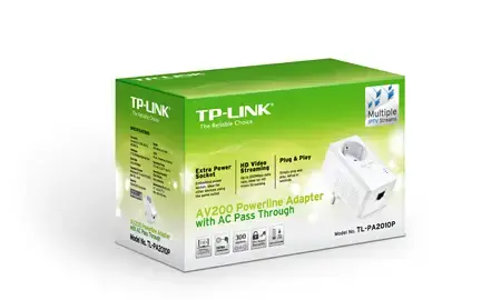TP-LINK TLPA2010P AV200 Powerline-адаптер Photo 7