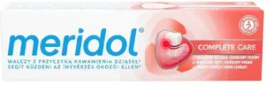 Zobu pasta meridol Complete Care 75 ml — fluora zobu pasta ikdienas aizsardzībai pret smaganām un emalju