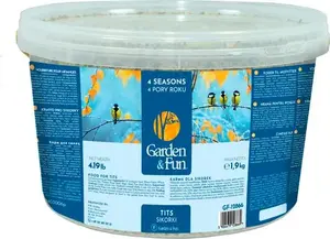 Корм для птиц garden fun Karma dla sikorek 1,9 кг — питание для синиц и мелких лесных птиц