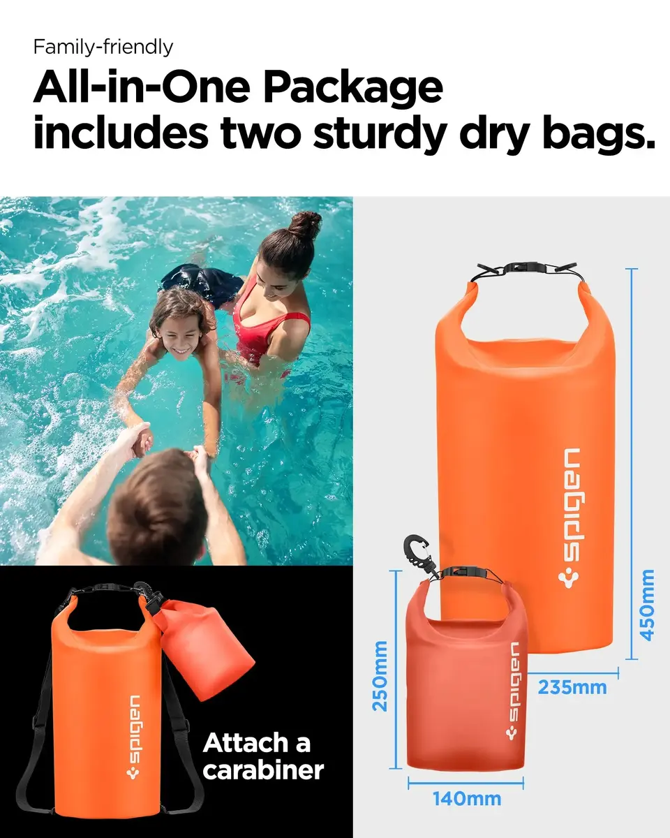 Spigen AquaShield A630 20L + 2L maisiņš Photo 3