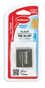 Battery pack Hahnel HL-6LHP Lithium‑Ion 1110 mAh for camera, 1 pc