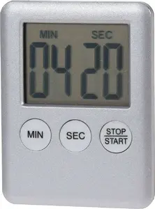Kitchen digital timer Excellent Houseware KO296789/ALL — white, countdown/up, compact