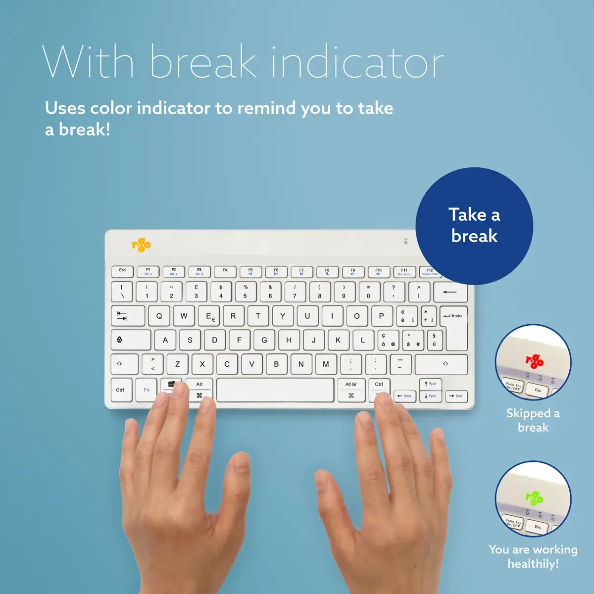 Клавиатура R‑GO Tools R‑Go Compact Break Photo 11