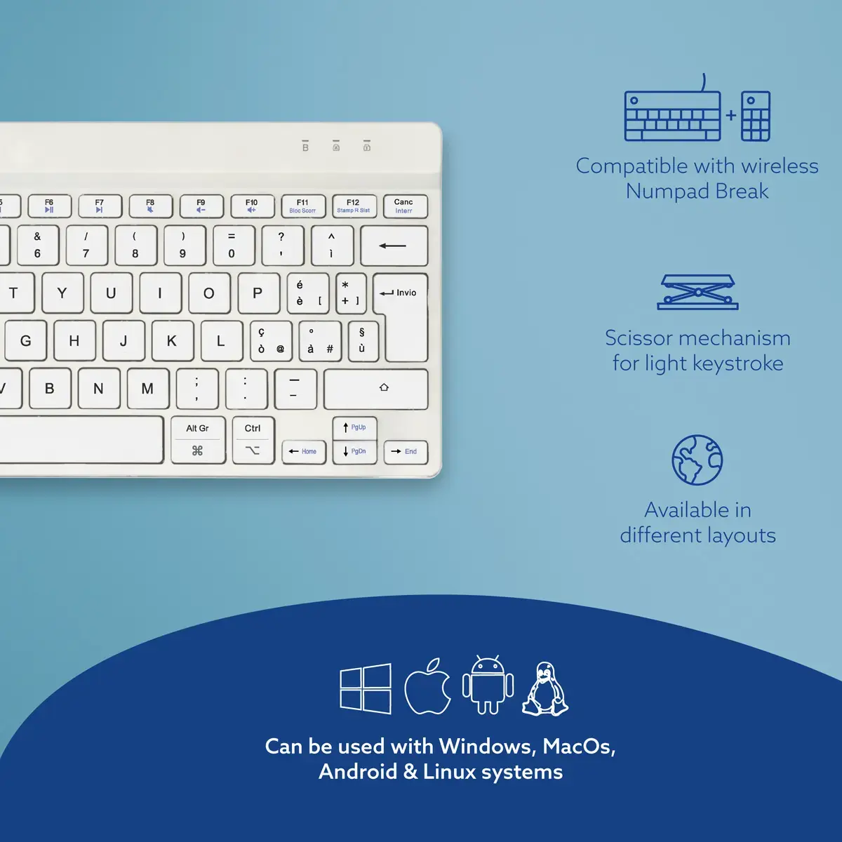 Клавиатура R‑GO Tools R‑Go Compact Break Photo 13