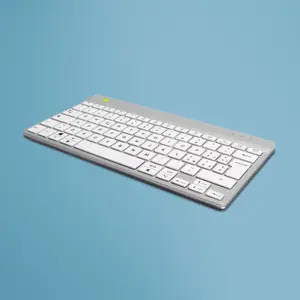 R-Go Tools Ergonomic keyboard R-Go Compact Break wireless Bluetooth mini QWERTY Italian layout white with break software