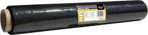 Stretch film MODECO MN-05-612 black 1.3 kg roll for pallet wrapping