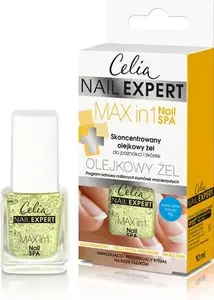 Nail oil gel Celia Max in 1 Nail SPA 10 ml — concentrated cuticle and nail care