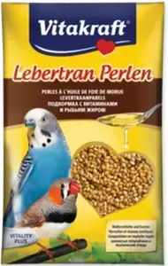Liquid Vitamin Supplement for Budgerigars Vitakraft Witaminy Dla Papug Falistych TRAN 20 g (Vitakraft)