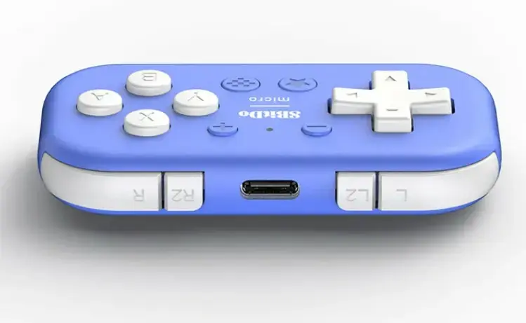 8Bitdo Micro Blue gamepads Photo 2