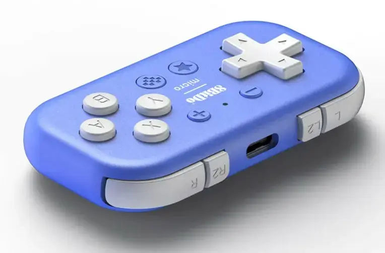 8Bitdo Micro Blue gamepads Photo 3